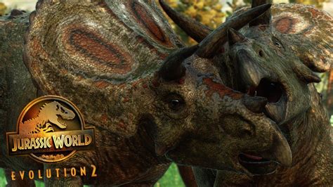 Torosaurus LOCK HORNS Life In The Cretaceous Jurassic World