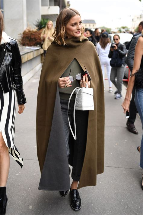 Olivia Palermo Style Leaving Giambattista Valli Fashion Show In Paris