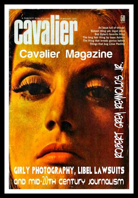 Cavalier Magazine Girly Photography Libel Lawsuits And Mid 20th