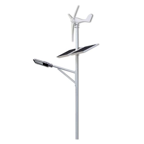 Solar Street Lamp 50w 6m 8m 10m With Wind Solar Complementarity Bbier
