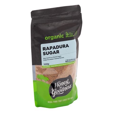 Organic Rapadura Sugar 500g Unrefined And Unbleached