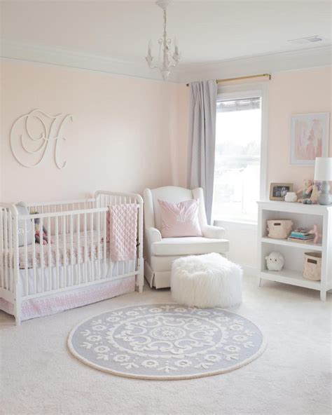 Paint Is Behr Illuminated Girl Nursery Pink Girl Nursery Room Baby