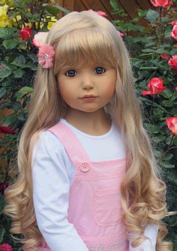 Masterpiece Emily Monika Peter Leicht 46 Blonde All Vinyl Doll Pre
