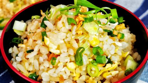 Japanese Garlic Fried Rice Quick And Easy Recipe