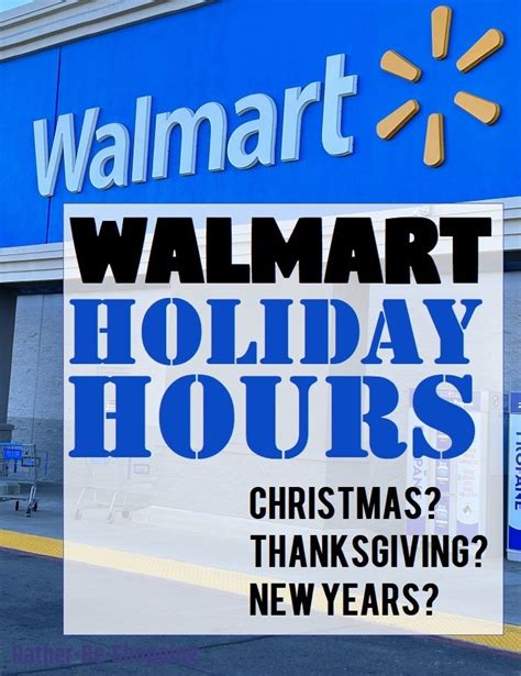 Walmart Holiday Hours Everything You Need To Know