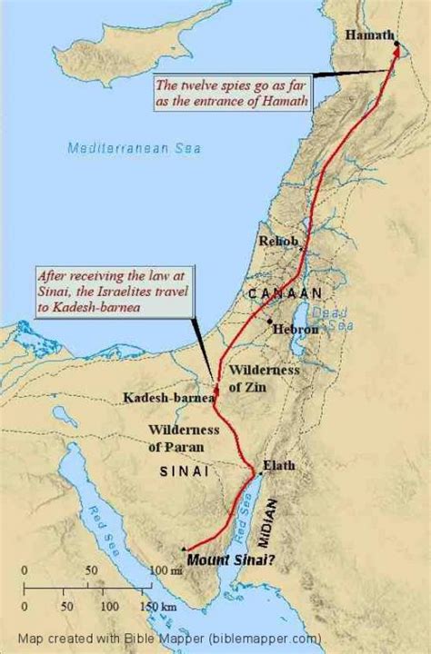 Wilderness Travels To Kadesh Barnea Understand Your Bible