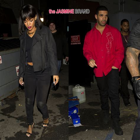 Celebrity Creepin Rihanna And Drake Party Together In West Hollywood Thejasminebrand