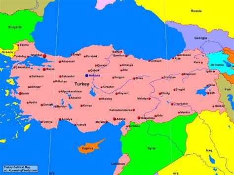 Political Map Of Turkey Metro Map Images And Photos Finder