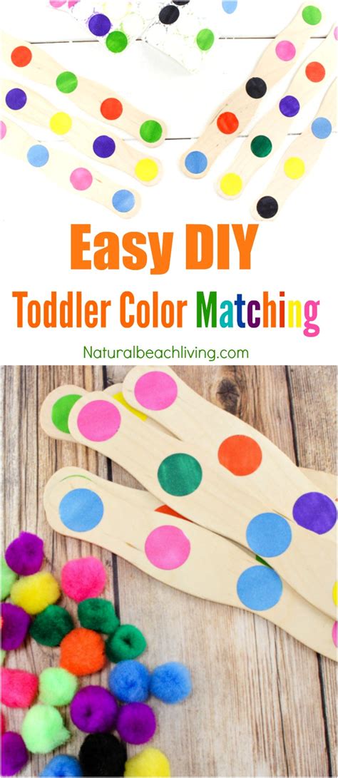 Crayola toddler coloring book with activities, amazon exclusive, 40 pages. Easy to Make DIY Color Activity for Preschool & Toddlers ...