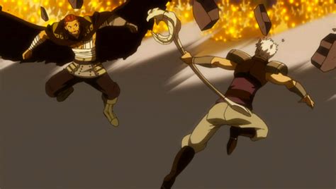Gildarts Clive Vs Byro Cracy Fairy Tail Wiki The Site For Hiro
