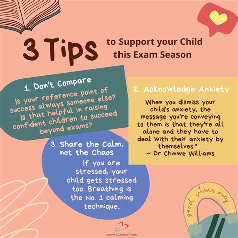 3 Tips To Support Your Child This Exam Season Calvary Community Care C3