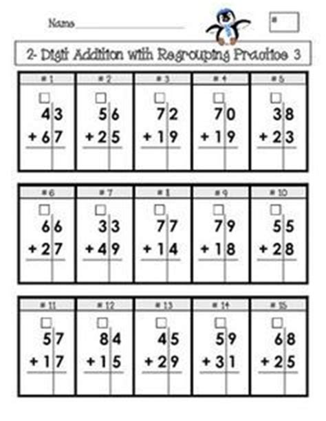 Also these levels helps them in understanding the importance. Double Digit Addition and Subtraction with Regrouping - 2 | Math addition, Addition, subtraction ...