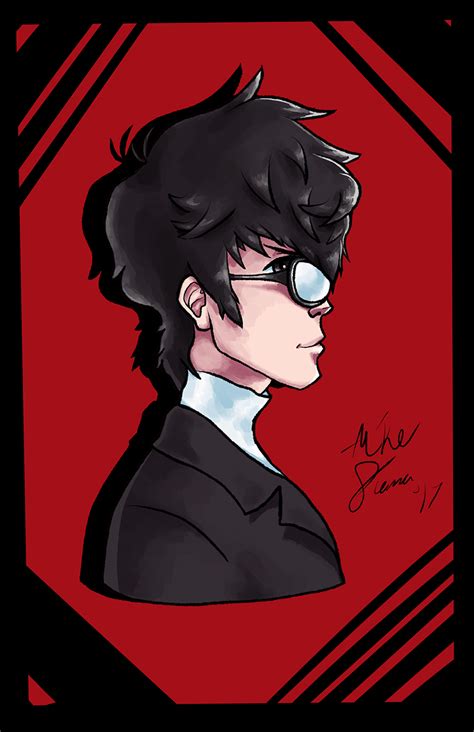 Persona 5 Protagonist Profile By Cmdmike On Deviantart