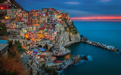 Manarola Cinque Terre Italy Hd Wallpapers Desktop And Mobile Images