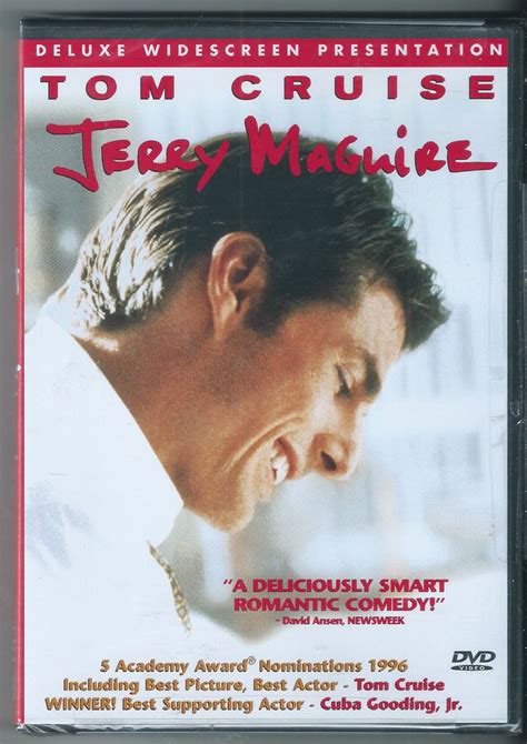 Jerry Maguire DVD 2005 Made In 1996 Deluxe Widescreen Tom Cruise