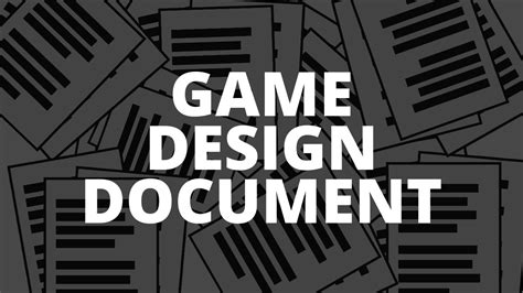 Although i prefer using my custom document (workin on first. How to Write a Game Design Document in 2020 + Template ...