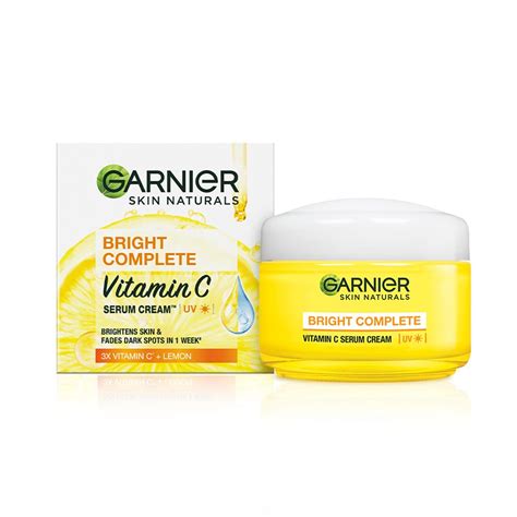 Garnier Skin Naturals Bright Complete Vitamin C Serum Uv Cream Vitamin