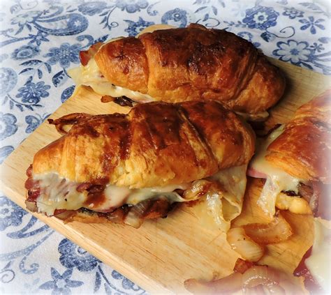 spicy ham and cheese croissants the english kitchen