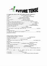 Pictures of English Tenses Exercises
