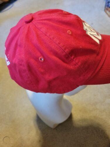 Nike Team Swoosh Flex Hat Unm University Of New Mexico Cap Red