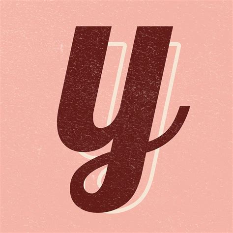Download Free Psd Image Of Letter Y Font Printable A To Z Stylish