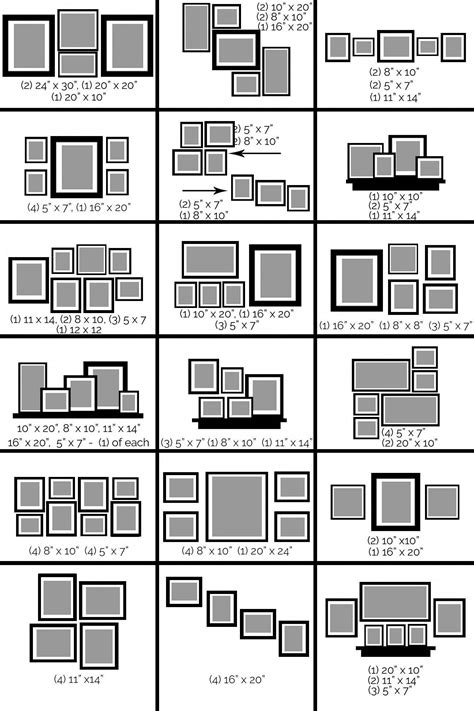 How To Hang 3 Pictures Of Different Sizes Together Picturemeta