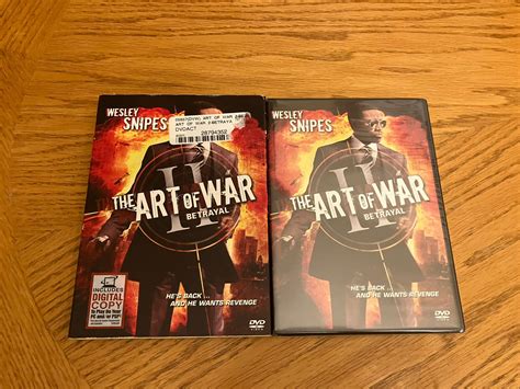 The Art Of War Ii Betrayal Dvd 2008 Wesley Snipes With Slipcover