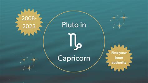 Pluto In Capricorn Astrology Review 2008 2023 With Dates And Years