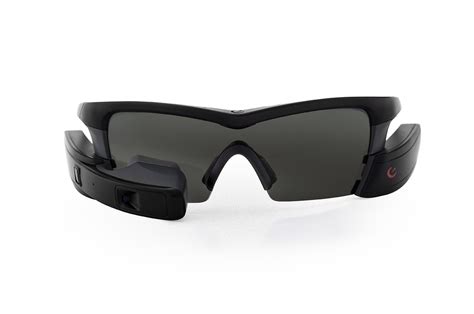 Recon Jet Black Heads Up Display Smart Eyewear