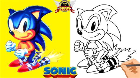 How To Draw Sonic Sonic The Hedgehog Disney Characters Fictional