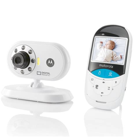 Now you can see and hear your baby sleeping in the other room or you can monitor your older children in their play room. MOTOROLA MBP27T DIGITAL VIDEO BABY MONITOR WITH INTEGRA