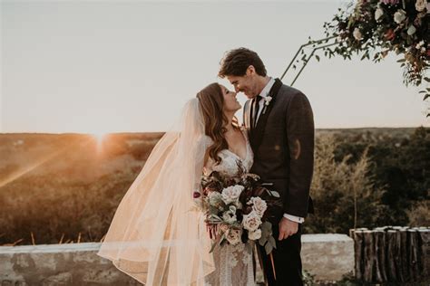 This Texas Hill Country Wedding Has All The Moody Romantic Inspiration