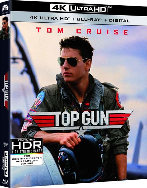Paramount Top Gun 4k Blu Ray Detailed