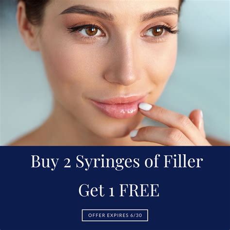 Buy 2 Syringes Of Filler And Get 1 Syringe Free In 2021 Dermal