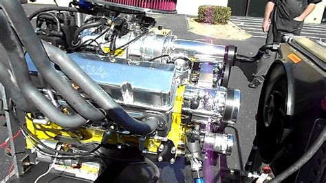 Supercharged 383ci Stroker Small Block Chevrolet With Holley Avenger