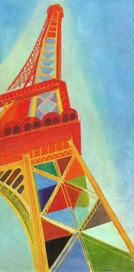 The Eiffel Tower 1926 Painting By Robert Delaunay Pixels