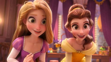 Rapunzel And Belle Ralph Breaks The Internet Wreck It Ralph 2 Movie