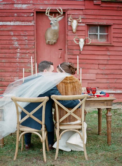 Vintage Winter Wedding Inspiration Wedding And Party Ideas 100 Layer Cake