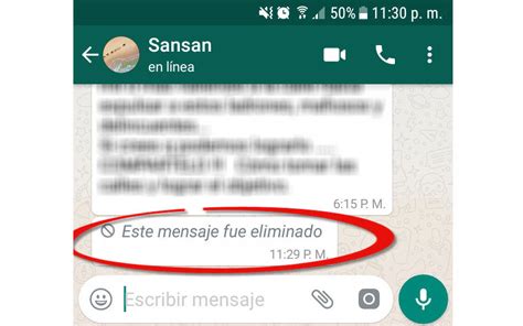 Resumen De Art Culos Como Ver Los Mensajes Eliminados De Whatsapp Actualizado Recientemente