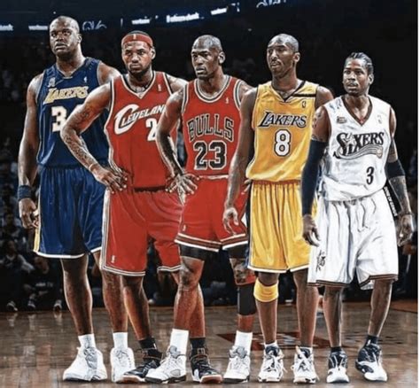 Shaquille Oneal Builds His Unbeatable Superteam Himself Lebron Jordan Kobe And Iverson