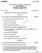 Income Tax Law Question Paper Pictures