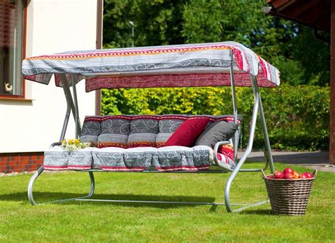 Dazu ist ein konkreter bauplan notwendig. 3-Sitzer Hollywoodschaukel Milano mit Sonnendach und ...