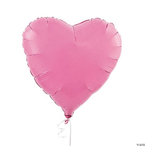 Pink Heart Mylar Balloons