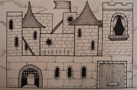 The speed of this beautiful castle drawing video for kids is adjusted for ideal learning. a faithful attempt: Castle Drawings