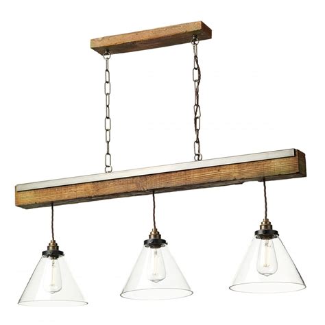 Usb led barlight bluetooth audio control car atmosphere rf lamp strip light. Bar Pendant Kitchen Island Light with Wooden Beam and ...