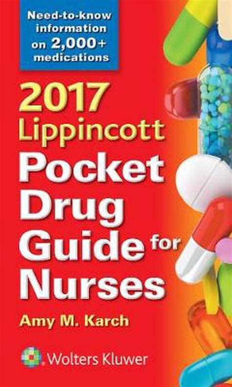 2017 Lippincott Pocket Drug Guide For Nurses By Amy M Karch Paperback