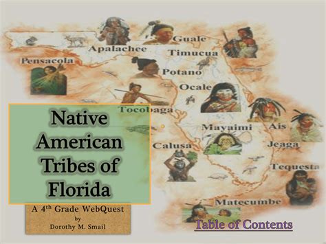 Florida Native American Tribes Map Kormaker