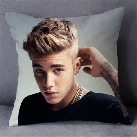 Justin Bieber Throw Pillow 16x16 Pulgadas Cojín De Sofá Etsy