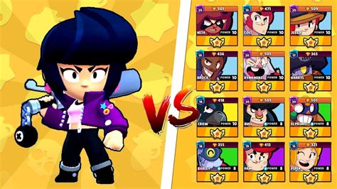 Bibi is an epic brawler who attacks with a baseball bat, hitting enemies in a close range arc. BIBI GEGEN JEDEN BRAWLER! BIBI COUNTER UND TIPPS I Brawl ...