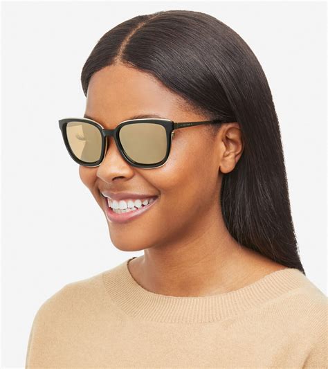 Classic Rectangle Sunglasses In Black Cole Haan